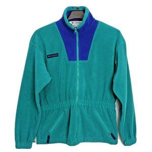 Youth Vintage Columbia Fleece Full-Zip Jacket